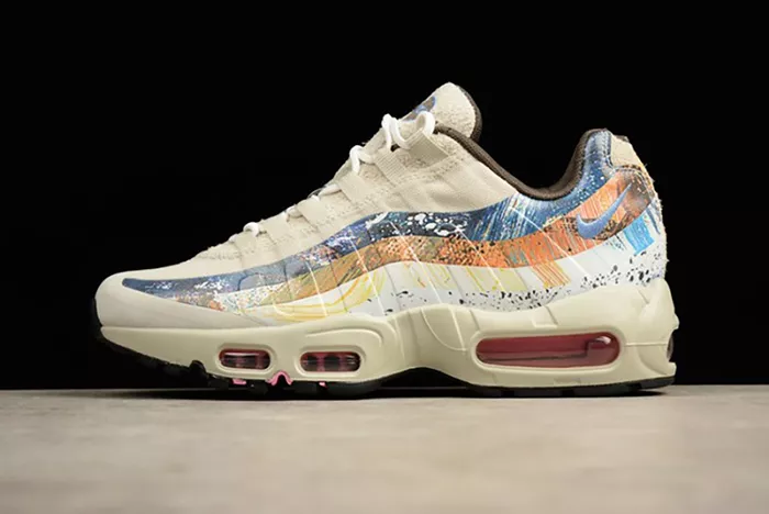 Nike mens Air Max 95 Graphic Prints  "DAVE WHITE" 872640-200