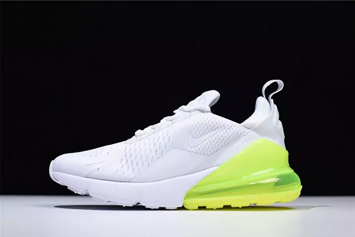 NIKE mens AIR MAX 270 "WHITE VOLT" AH8050-104