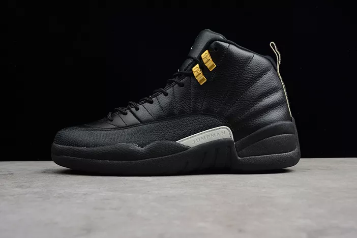 AIR JORDAN 12 "THE MASTER" Black/Rattan-White-Metallic Gold mens 130690-013