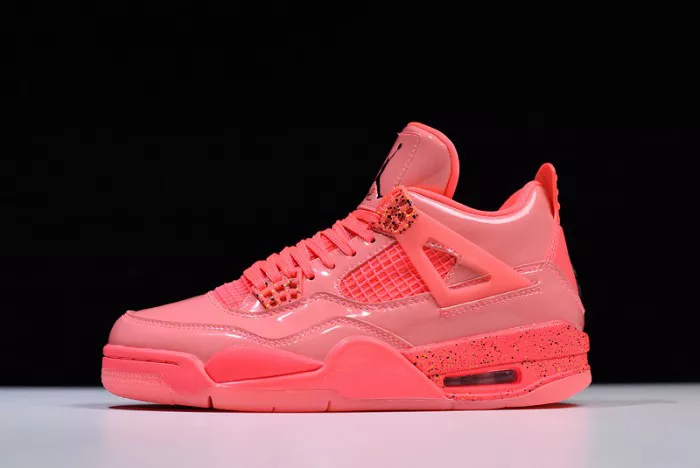 Air Jordan 4 Retro NRG WMNS 'Hot Punch/Black-Volt' AQ9128-600