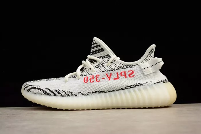adidas Yeezy Boost 350 V2 Zebra Black White CP9654