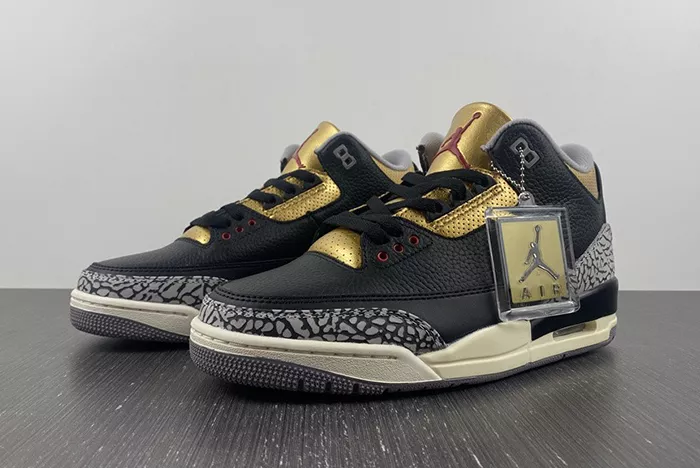 Air Jordan 3 WMNS Black Gold CK9246-067