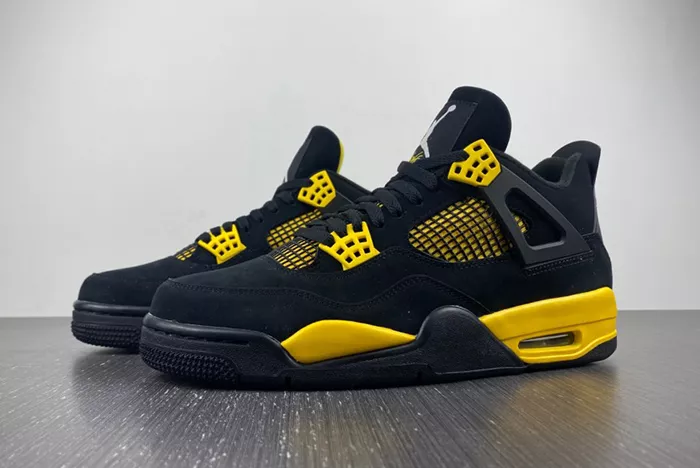 Air Jordan 4 yellow Thunder 308497-017