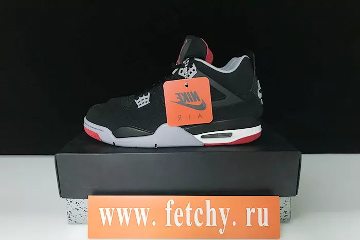 Jordan 4 Bred/ Black Cement (2019) - 308497-060