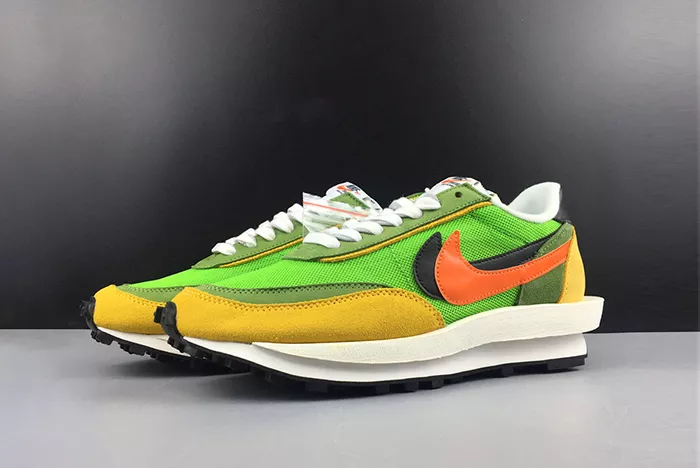 NIKE LD WAFFLE SACAI GREEN MULTI - BV0073-300